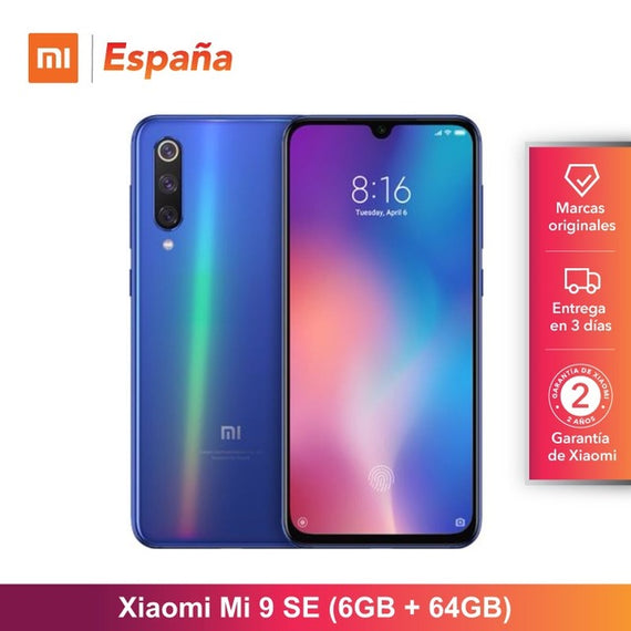 [Global Version for Spain] Xiaomi Mi 9 SE (Memoria interna de 64GB, RAM de 6GB, bateria de 3070mAh) móvil