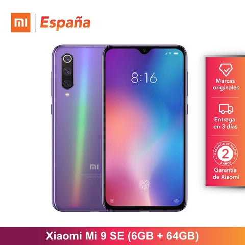[Global Version for Spain] Xiaomi Mi 9 SE (Memoria interna de 64GB, RAM de 6GB, bateria de 3070mAh) móvil