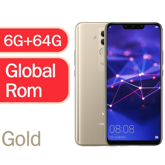 Huawei Mate 20 Lite Maimang 7 6GB 64GB Global Rom Mobile Phone 6.3 inch Kirin 710 Octa Core 9V/2A Quick Charge Android 8.1