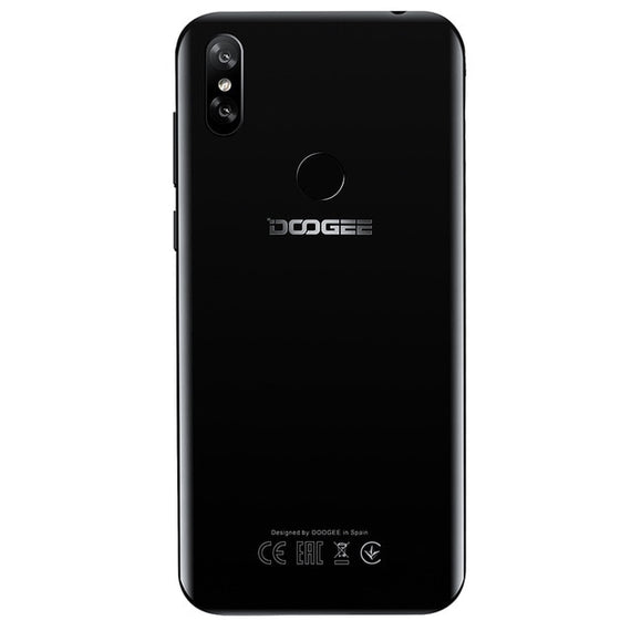 DOOGEE Y8 Android 9.0 Cell Phone FDD LTE 6.1inch 19:9 Waterdrop LTPS Screen Smartphone MTK6739 3GB RAM 32GB ROM 3400mAh Dual SIM