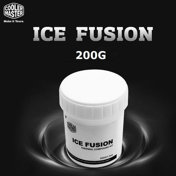 Cooler Master RG-ICFN-200G-B1 200g Big Capacity thermal grease Paste For CPU Cooling Processor GPU LED Compound Silicone