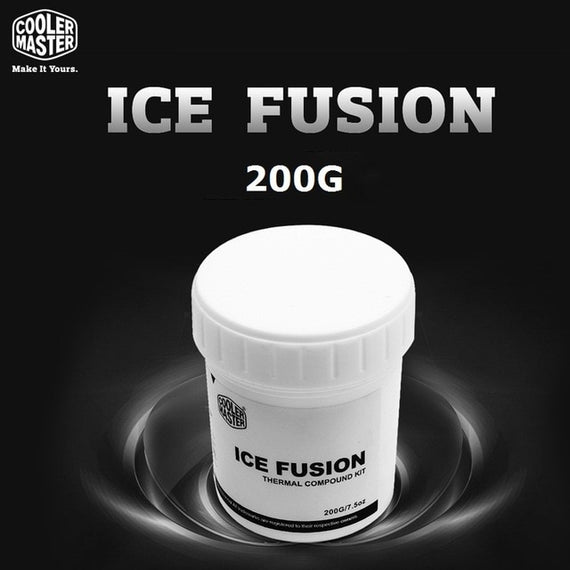 Cooler Master RG-ICFN-200G-B1 200g Big Capacity thermal grease Paste For CPU Cooling Processor GPU LED Compound Silicone