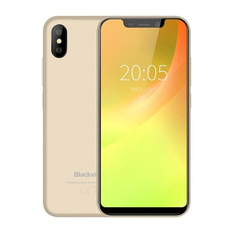 Blackview A30 5.5inch Smartphone Quad Core Mobile Phone 19:9 Full Screen  3G Cellphone MTK6580A Face ID 2GB+16GB Android 8.1