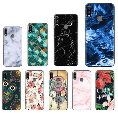 Colorful Painted Back Phone Cover For Infinix Hot 7 Pro X625B 6.2-inch Cool Fashionable Design TPU Silicone Cover
