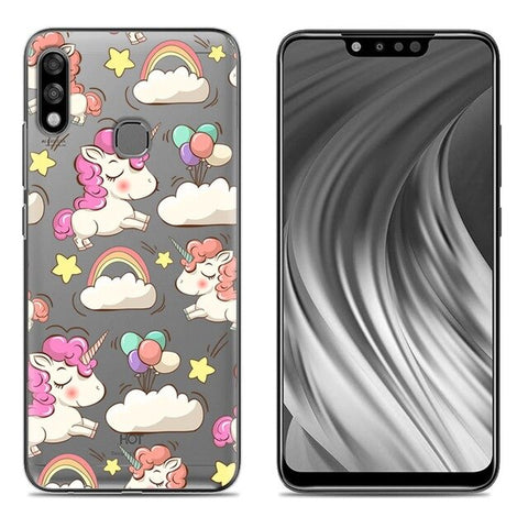 Colorful Painted Back Phone Cover For Infinix Hot 7 Pro X625B 6.2-inch Cool Fashionable Design TPU Silicone Cover