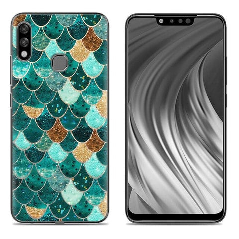 Colorful Painted Back Phone Cover For Infinix Hot 7 Pro X625B 6.2-inch Cool Fashionable Design TPU Silicone Cover