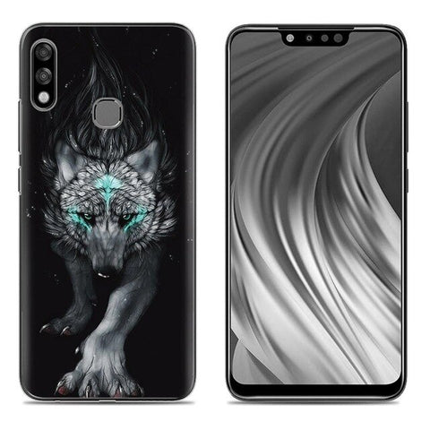 Colorful Painted Back Phone Cover For Infinix Hot 7 Pro X625B 6.2-inch Cool Fashionable Design TPU Silicone Cover