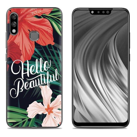 Colorful Painted Back Phone Cover For Infinix Hot 7 Pro X625B 6.2-inch Cool Fashionable Design TPU Silicone Cover