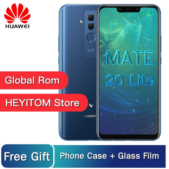 Huawei Mate 20 Lite Maimang 7 6GB 64GB Global Rom Mobile Phone 6.3 inch Kirin 710 Octa Core 9V/2A Quick Charge Android 8.1