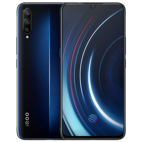 Authorized vivo celular iQOO Mobile Phone 6.41-inch Big screen Android 9 Snapdragon 855 NFC 4000mAh 44W Fast Charge  Cellphone