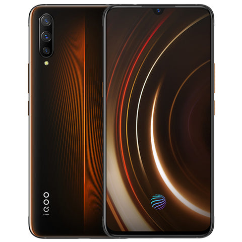 Authorized vivo celular iQOO Mobile Phone 6.41-inch Big screen Android 9 Snapdragon 855 NFC 4000mAh 44W Fast Charge  Cellphone