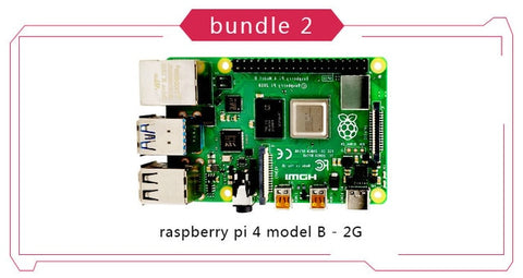 New 2019 Official Original Raspberry Pi 4 Model B Development Board Kit RAM 1G/2G/4G 4 Core CPU 1.5Ghz 3 Speeder Than Pi 3B+