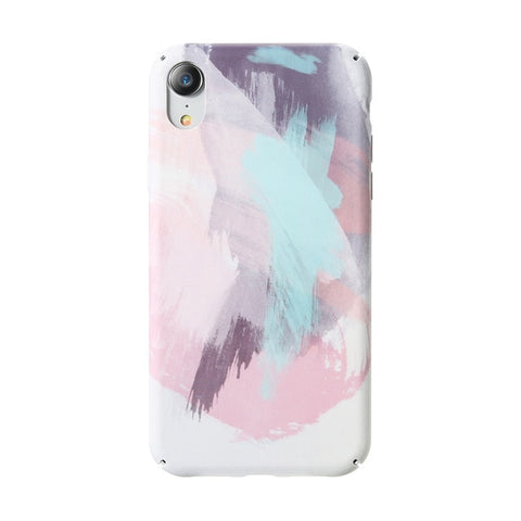 KISSCASE Fashion Painting Phone Case For iPhone XR 7 8 Plus X XS Max Hard Plastic Cases Fundas For iPhone X 6 6S 7 8 Plus Covers