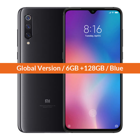 Global Version Xiaomi Mi 9 mi9 6GB 128GB Snapdragon 855 48MP Triple Camera AMOLED Mobile Phone Fingerprint Wireless Charging NFC