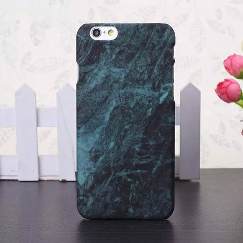 For iPhone 6 6S 7 8 Plus X 5 5s 5SE Cases New Marble Stone Image Pattern Printing Phone Case Cover for iPhone 7 Hard Plastic
