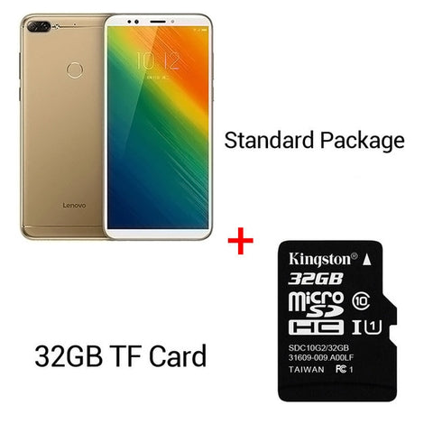 Global Version Lenovo K9 Note L38012 6.0" 18:9 Smartphone 1440*720 3GB 32GB Octa-core Dual Cameras 4G FDD LTE Mobile Phone