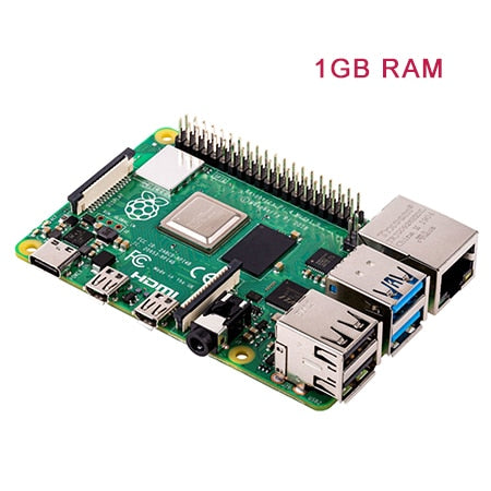 Latest Raspberry Pi 4 Model B with 1/2/4GB RAM BCM2711 Quad core Cortex-A72 ARM v8 1.5GHz Support 2.4/5.0 GHz WIFI Bluetooth 5.0