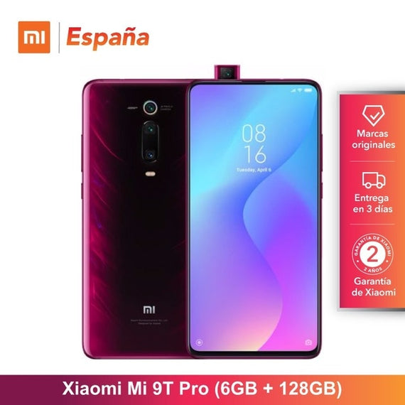 [Global Version for Spain] Xiaomi Mi 9T Pro (Memoria interna de 128GB, RAM de 6GB, Triple cámara trasera de 48 MP) Movil