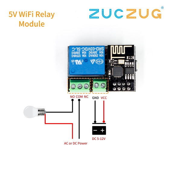 ESP8266 ESP-01S 5V WiFi Relay Module Things Smart Home Remote Control Switch for Arduino Phone APP ESP01S Wireless WIFI Module