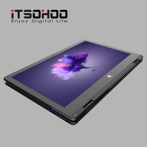 11.6 inch Multi Touch laptop 4GB RAM 160GB Storage Intel J3355 metal notebook  computer iTSOHOO ultrabook  metal