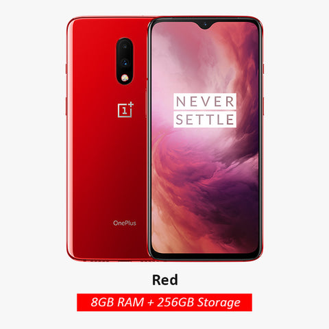 Global Rom OnePlus 7 8GB RAM 256GB ROM Smartphone Snapdragon 855 6.41 Inch Optic AMOLED Display Fingerprint 48MP Cameras UFS 3.0