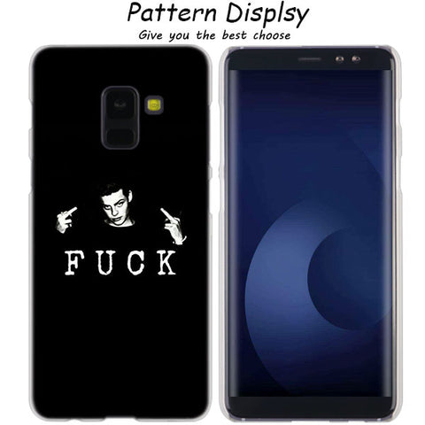 MLLSE Abstract Line Face art dark Fashion Case Cover for Samsung Galaxy A6 A8 Plus A9 A7 2018 A5 2016 2017 A6S A9Star Note9 8 5