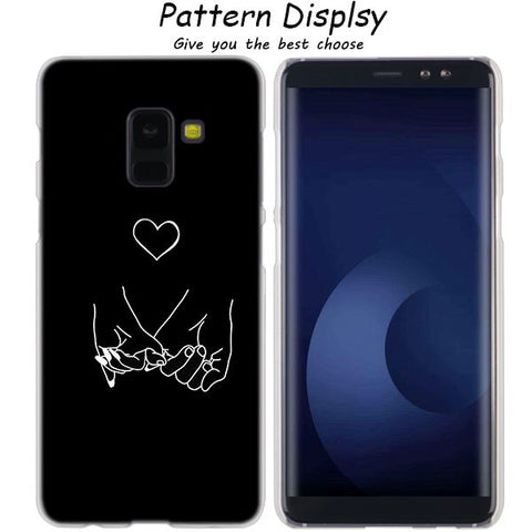 MLLSE Abstract Line Face art dark Fashion Case Cover for Samsung Galaxy A6 A8 Plus A9 A7 2018 A5 2016 2017 A6S A9Star Note9 8 5