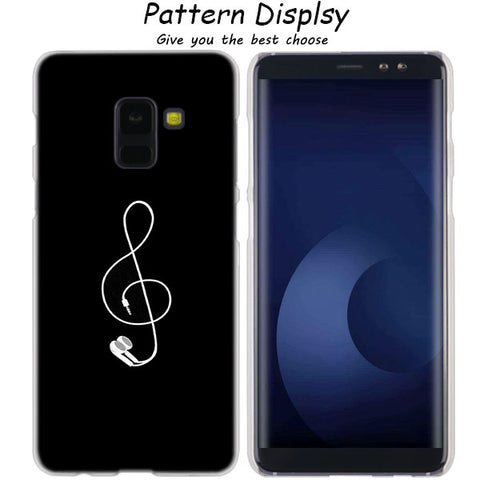 MLLSE Abstract Line Face art dark Fashion Case Cover for Samsung Galaxy A6 A8 Plus A9 A7 2018 A5 2016 2017 A6S A9Star Note9 8 5