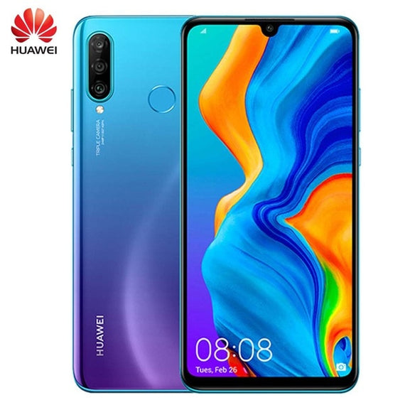 Global Version Original HUAWEI P30 Lite Nova 4e Smartphone 4G 128G 6.15" Full Screen Android 9.0 Kirin 710 Octa Core 4*Cameras