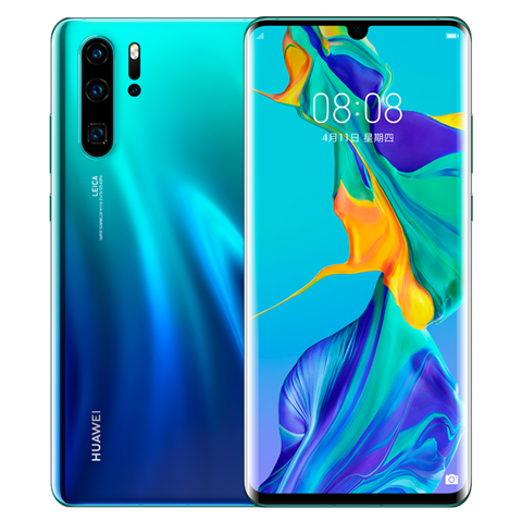 Global Version Huawei P30 Pro 8GB 256GB Smartphone 5x Optical Zoom Quad Cameras 6.47'' Full Screen OLED Kirin 980 NFC 4200mAh