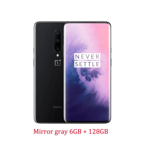 Global ROM Original Oneplus 7 PRO 8GB 256GB Smartphone Snapdragon 855 NFC 6.67 Inch Fluid AMOLED Display Fingerprint UFS 3.0