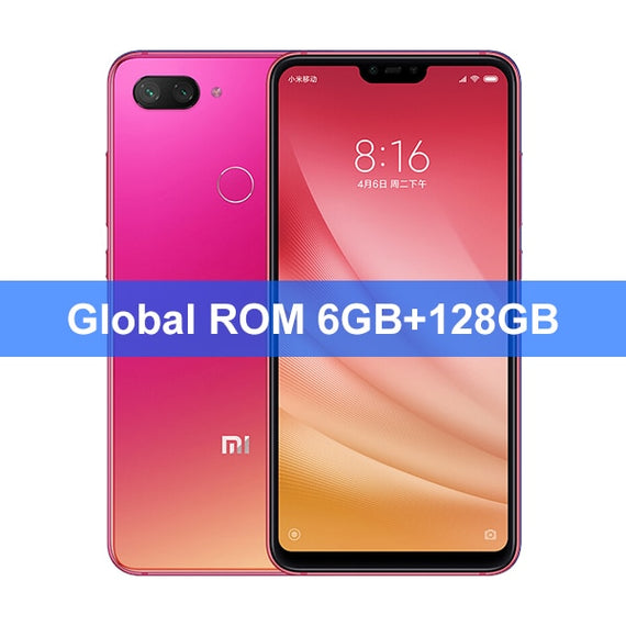 Global ROM Xiaomi Mi 8 Lite 6GB RAM 64GB/128GB ROM Smartphone Snapdragon 660 6.26" 2280 x 1080 FHD+Screen 24.0MP Front Camera