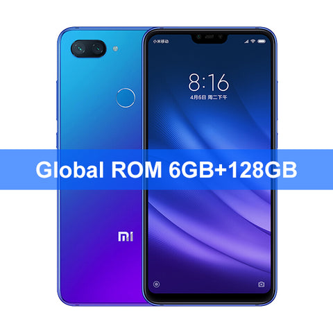 Global ROM Xiaomi Mi 8 Lite 6GB RAM 64GB/128GB ROM Smartphone Snapdragon 660 6.26" 2280 x 1080 FHD+Screen 24.0MP Front Camera