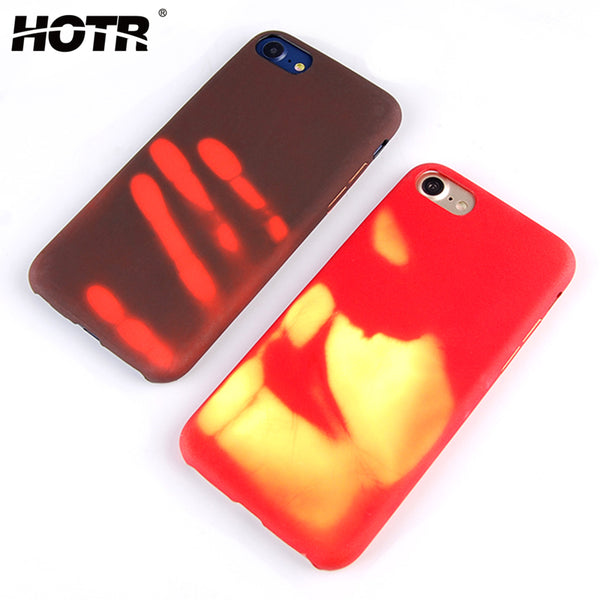 Heat Sensitive Case for iphone X XR XS Max 11 Pro Max 2019 8 7 6 Plus 5 5S Soft TPU Cover HOT Changed Color Thermal Sensor Case