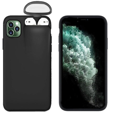 Jetjoy Case for iPhone 11 Pro Max Case Xs Max Xr X 10 8 7 Plus Cover for AirPods 2 1 Holder Hard Case for AirPods Case Hot Sale