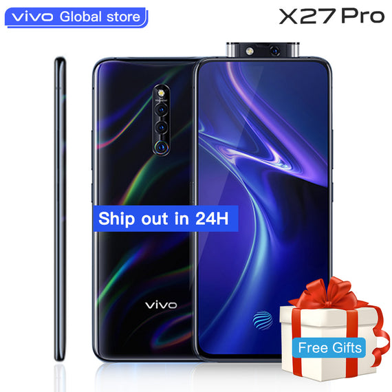vivo X27Pro celular Cellphone 6.7-inch Screen Snapdragon710 Octa Core 8GB 256GB Fingerprint HiFi Elevating Camera Mobile Phone