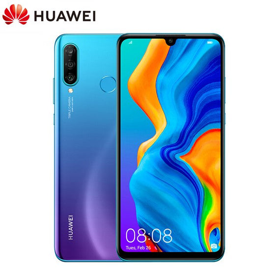 Original Global Version Huawei P30 Lite 4GB RAM Mobile Phone 6.15 inch Smartphone 32MP 4*Cameras With Google Pay Android 9.0