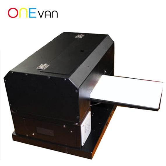 2019 Newest Arrivals UV Printer Automatic Flatbed Printers Computer & Office Office Electronics A4 Size Print Machine Free Ink