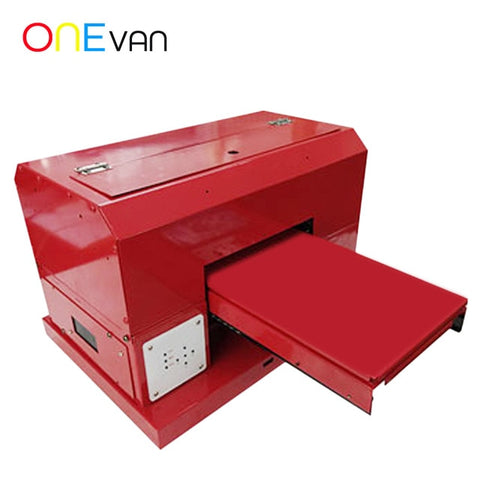 2019 Newest Arrivals UV Printer Automatic Flatbed Printers Computer & Office Office Electronics A4 Size Print Machine Free Ink