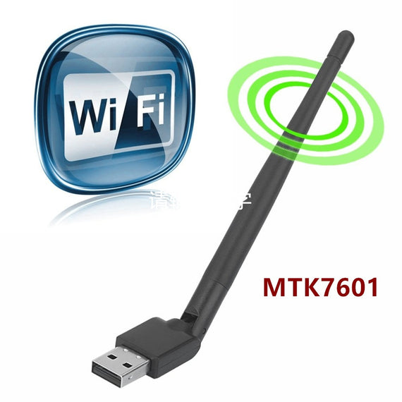 Rt5370 USB WiFi Antenna MTK7601 Wireless Network Card USB 2.0 150Mbps 802.11b/g/n LAN Adapter with rotatable Antenna