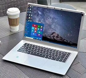 2019 Newest 15.6" Ultra-thin Laptop Intel E8000 Quad Core 4G+64G SSD M.2 Computer WiFi Bluetooth HDMI Movie/Sport/Gamin Notebook