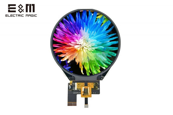 3.4 Inch IPS Round Circular LCD Display 800*800 Screen With Touch Panel Hdmi To Mipi Controller Board For Smart Watch Monitor