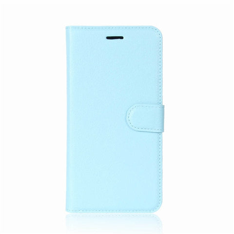 Black/Card Slots Pockets Holder Flip Wallet Protective Accessories With Stand Feature Cover For LG Q6 Smartphone Wallet Case