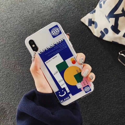 Hot Fashion Trend Bar Code Pattern Phone Case For iPhone 7 8 6 6S Plus 11 Pro X XR XS MAX Case Simple Transparent Soft TPU Cases