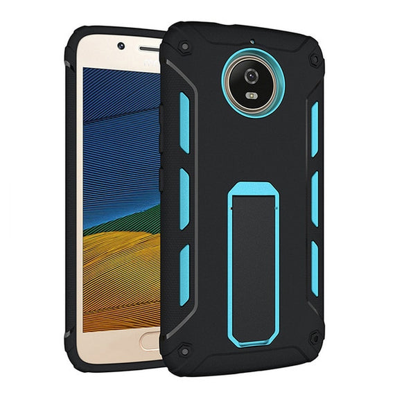 For Moto G5S Heavy Duty Case Dual Layer Slim Armor Anti-Drop Phone Case For Motorola Moto G5S Accessories With Stand Feature