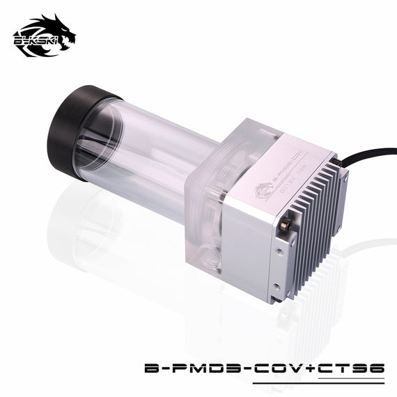 Bykski DDC Combo Pump + Reservoir Maximum Flow Lift 6 Meters 600L/H Compatible DDC Cover Radiator Water Tank Length 146mm