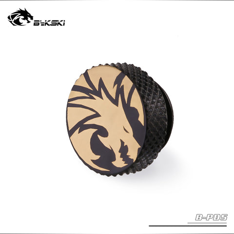 BYKSKI G1/4'' Plug Water Cooling System Metal Sealing Lock Radiator End Plug Special Edition PC Accessories Fitting B-PD5