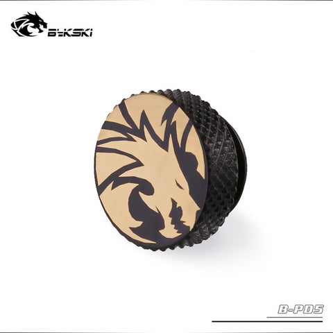 BYKSKI G1/4'' Plug Water Cooling System Metal Sealing Lock Radiator End Plug Special Edition PC Accessories Fitting B-PD5