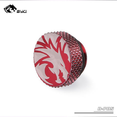 BYKSKI G1/4'' Plug Water Cooling System Metal Sealing Lock Radiator End Plug Special Edition PC Accessories Fitting B-PD5