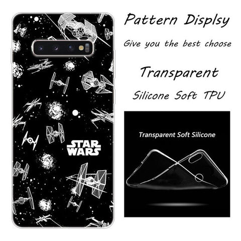 Hot Star Wars Soft Silicone Case For Samsung Galaxy S10 S9 S8 Plus S7 Edge A6 A8 Plus A7 A9 2018 A5 2017 Fashion Cover